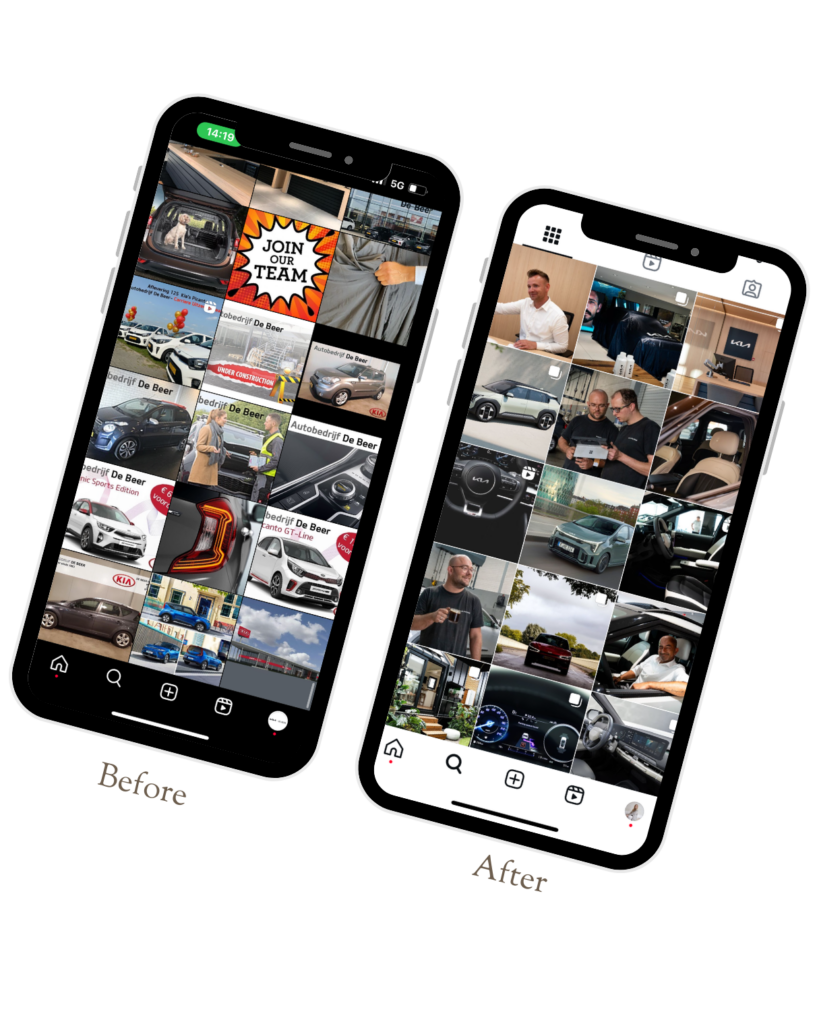 Social media management automotive